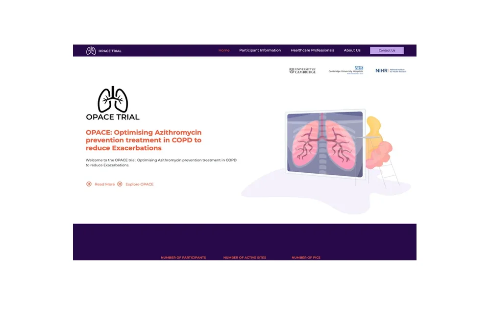 OPACE Clinical Trial Website